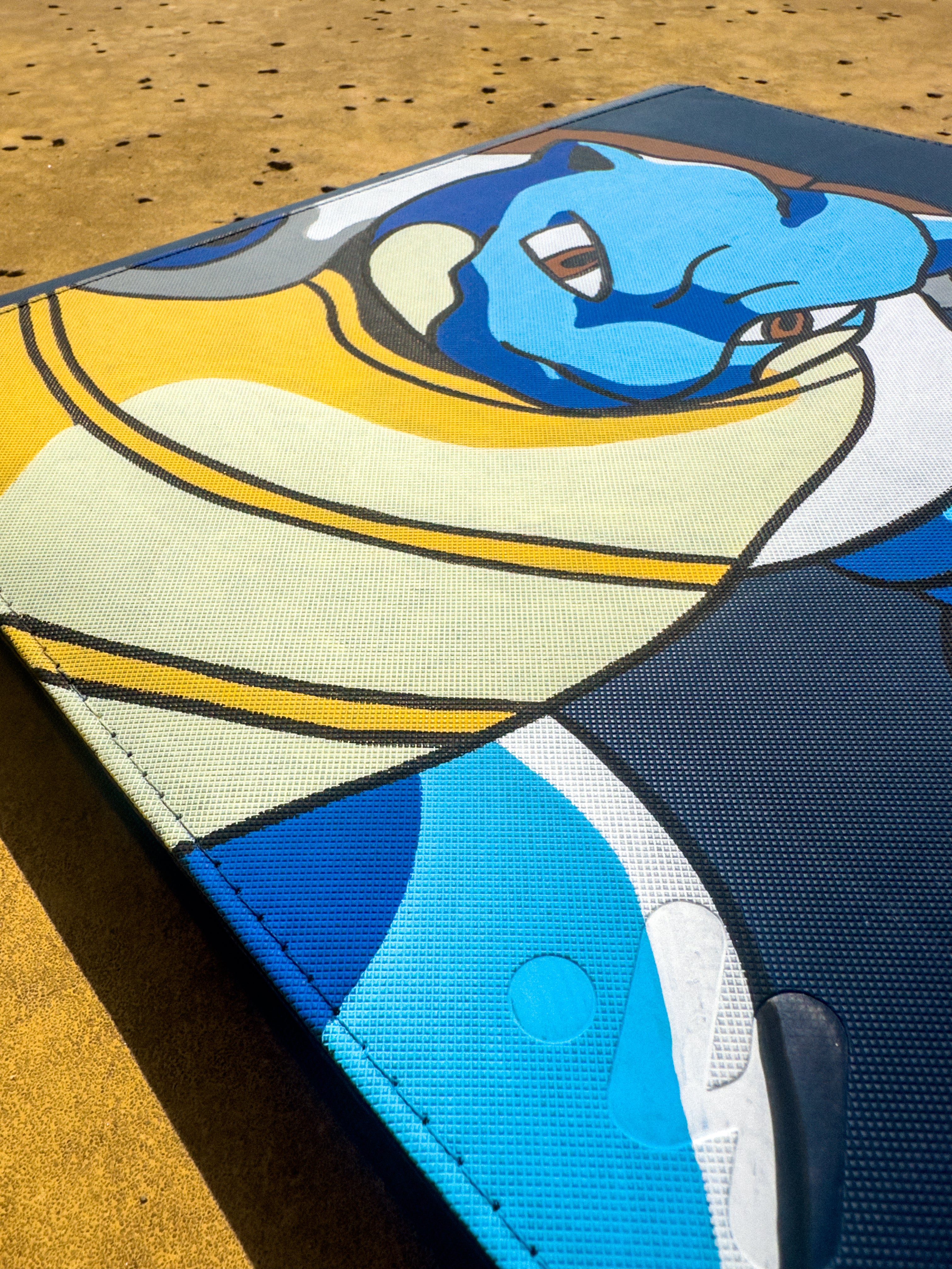 Hand-Painted Top-Loader Binder (#0009)